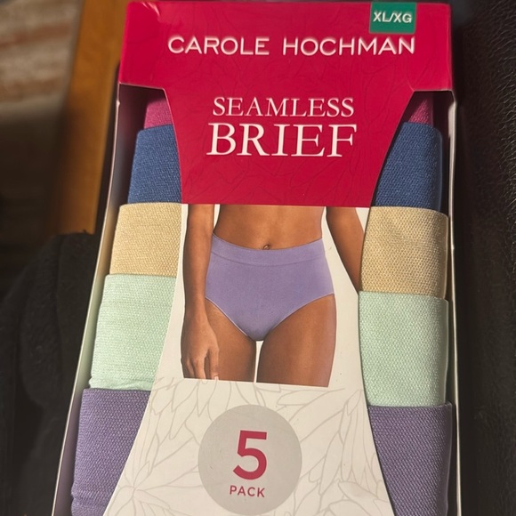 Carole Hochman Ladies' Seamless Brief, 5-pack XL - Picture 9 of 10